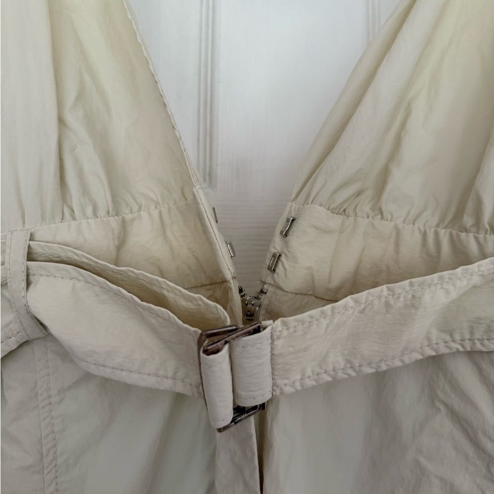 Zara Parachute Cargo Jumpsuit Sz Mediu - Picture 3 of 4